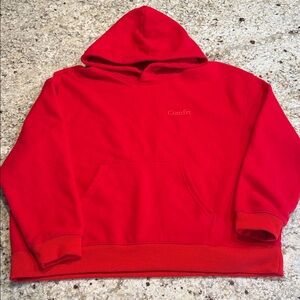 COMFRT Crimson Red Minimalist XL Hoodie
